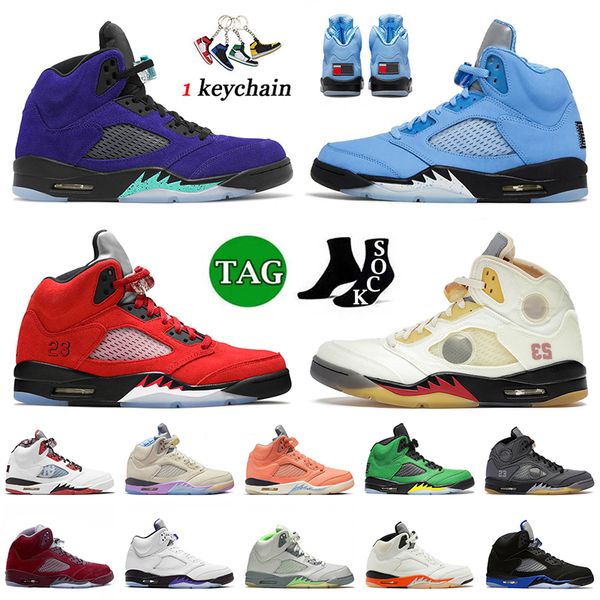 authentic unc 5 jumpman 5s basketball shoes for mens women alternate grape ow sail raging bull fire red black muslin concord burgundy traine, White;red
authentic unc 5 jumpman 5s basketball shoes for mens women alternate grape ow sail raging bull fire red black muslin concord burgundy traine, White;red