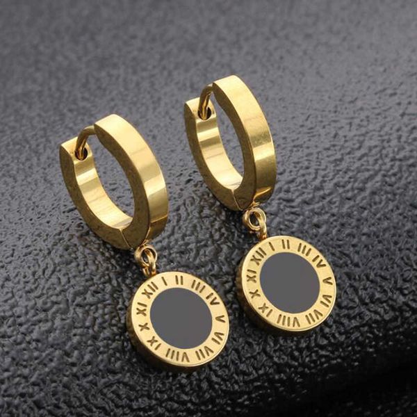 luxury ornamentshigh grade stainless steel stud earring roman numeral round pendant for women rose gold color ear jewelry gifts dropshipping, Silver
luxury ornamentshigh grade stainless steel stud earring roman numeral round pendant for women rose gold color ear jewelry gifts dropshipping, Silver