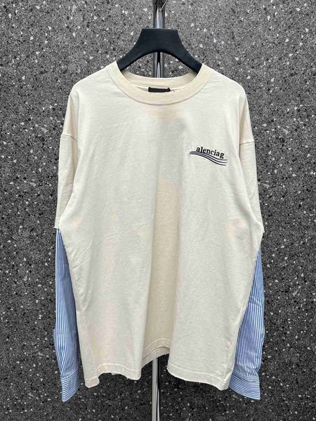 plush t shirt designer luxury coats balciga edition paris b coke wave embroidery fake two piece splice shirt men's and women's loo, Black
plush t shirt designer luxury coats balciga edition paris b coke wave embroidery fake two piece splice shirt men's and women's loo, Black