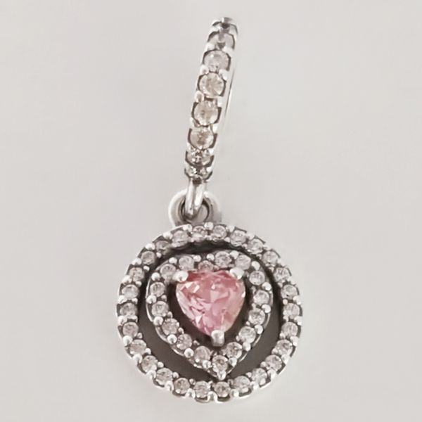 sparkling double halo heart dangle charm 925 silver pandoraer charms for bracelets diy jewelry making kits loose bead silver enamel & clear, Black
sparkling double halo heart dangle charm 925 silver pandoraer charms for bracelets diy jewelry making kits loose bead silver enamel & clear, Black