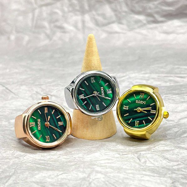 mini green watch creative ring movement fashion accessories alloy shell finger men jewelry women gift, Golden;silver
mini green watch creative ring movement fashion accessories alloy shell finger men jewelry women gift, Golden;silver
