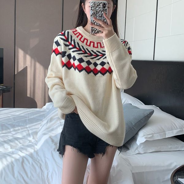 311 2023 spring summer women's sweaters brand same style long sleeve pullover white clothes fangle, White;black
311 2023 spring summer women's sweaters brand same style long sleeve pullover white clothes fangle, White;black