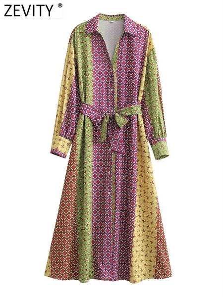 casual dresses zevity women vintage cloth patchwork print bow sahses midi dress female long sleeve single breasted casual vestidos ds2348 23, Black;gray
casual dresses zevity women vintage cloth patchwork print bow sahses midi dress female long sleeve single breasted casual vestidos ds2348 23, Black;gray
