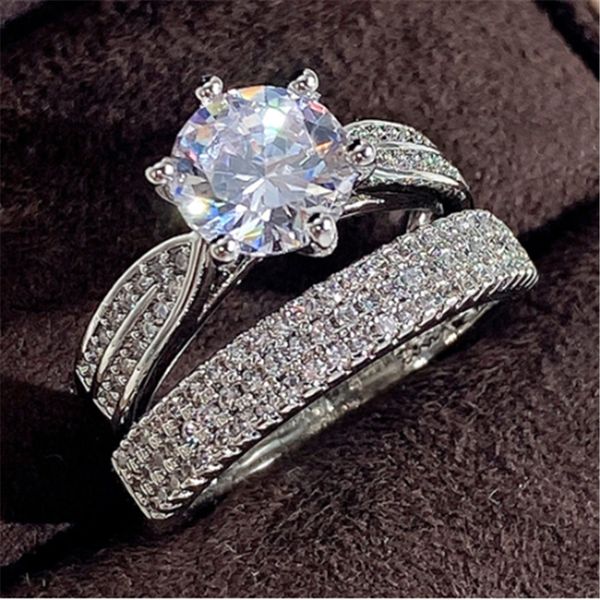 solitaire lab diamond finger ring sets white gold filled party wedding band rings for women men engagement jewelry birthday gift, Slivery;golden
solitaire lab diamond finger ring sets white gold filled party wedding band rings for women men engagement jewelry birthday gift, Slivery;golden