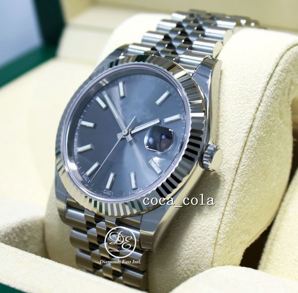 2023 qc check luxury wristwatch 41mm jubilee rhodium dial 18k white gold bezel mechanical automatic movement men's watches bracelet box, Slivery;black
2023 qc check luxury wristwatch 41mm jubilee rhodium dial 18k white gold bezel mechanical automatic movement men's watches bracelet box, Slivery;black