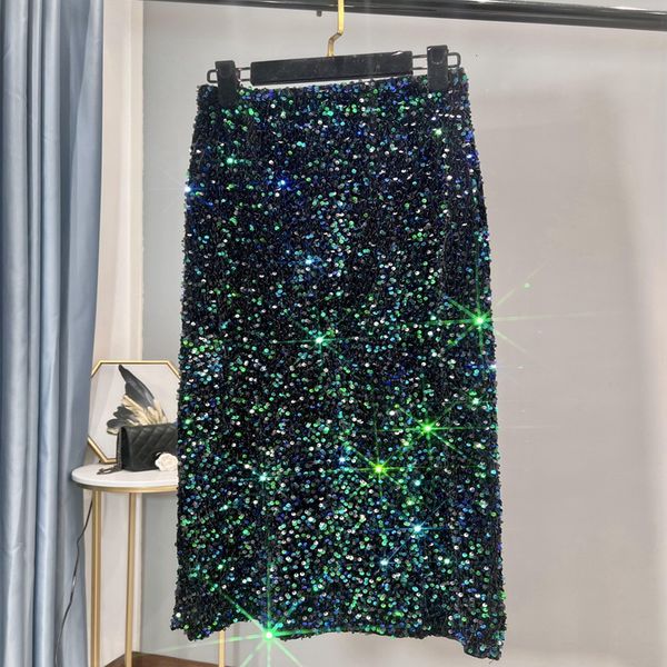 skirts french highwaisted slim highquality shiny allmatch midlength thickened hip split black sequin women 230321
skirts french highwaisted slim highquality shiny allmatch midlength thickened hip split black sequin women 230321