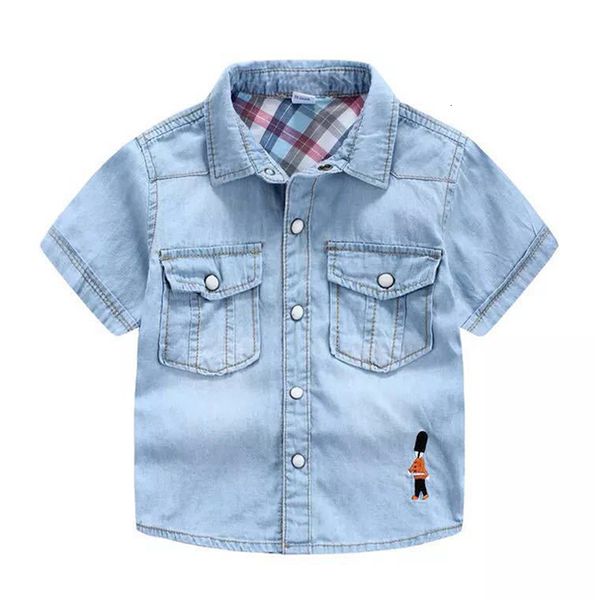 kids shirts boys denim shirt short sleeve pocket blouses with embroidery soldier for boy summer boy shirts soft children's jeans shirt, White;black
kids shirts boys denim shirt short sleeve pocket blouses with embroidery soldier for boy summer boy shirts soft children's jeans shirt, White;black