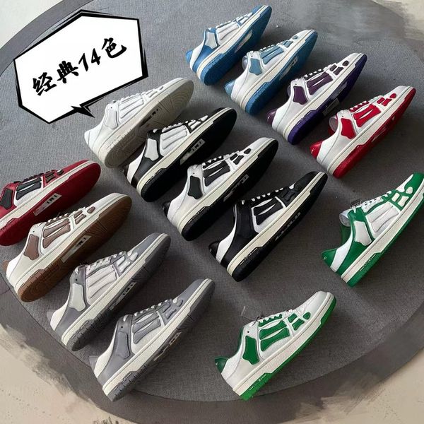 dress shoes bone lychee pattern cowhide high street low men s and women s sneakers 230321, Black
dress shoes bone lychee pattern cowhide high street low men s and women s sneakers 230321, Black