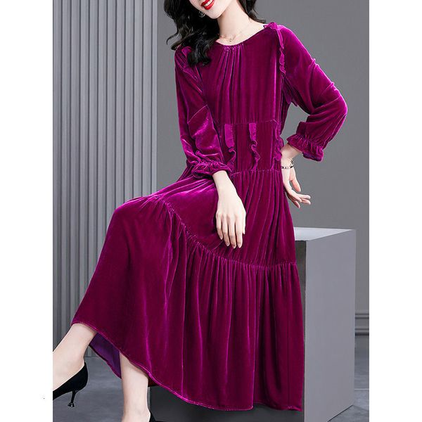casual dresses red velvet dress female autumn and winter high -end luxury temperament fashion foreign long sleeve o neck dress female 230321, Black;gray
casual dresses red velvet dress female autumn and winter high -end luxury temperament fashion foreign long sleeve o neck dress female 230321, Black;gray
