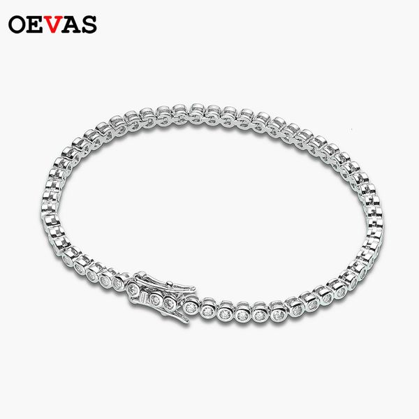 charm bracelets oevas 100% 925 sterling silver 2mm tennis bracelet for women diamond gemstone bracelet sparkling wedding fine jewelry 230320, Golden;silver
charm bracelets oevas 100% 925 sterling silver 2mm tennis bracelet for women diamond gemstone bracelet sparkling wedding fine jewelry 230320, Golden;silver