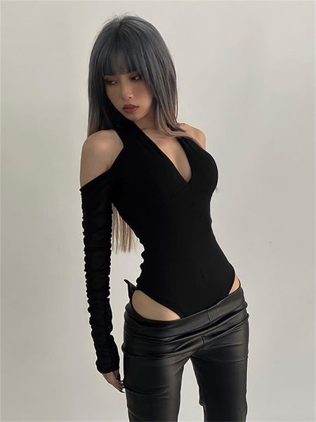womens jumpsuits rompers vintage off shoulder hollowout slim bodycon jumpsuit vneck y2k halter long sleeve body club outwear bodysuits wome, Black;white
womens jumpsuits rompers vintage off shoulder hollowout slim bodycon jumpsuit vneck y2k halter long sleeve body club outwear bodysuits wome, Black;white