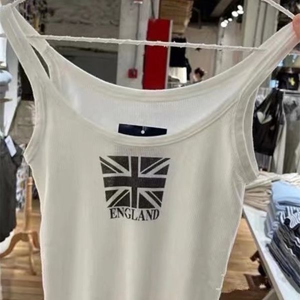women's tanks camis vintage flag print slim crop women summer casual round neck sleeveless short y2k clothes retro chic streetwear cott, White
women's tanks camis vintage flag print slim crop women summer casual round neck sleeveless short y2k clothes retro chic streetwear cott, White