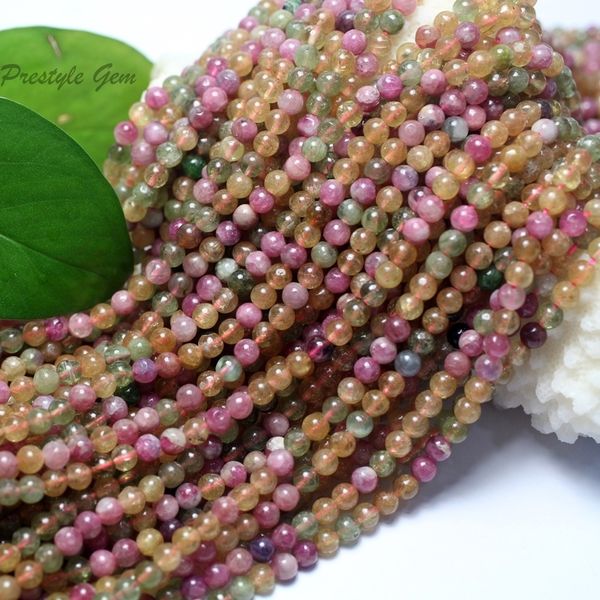 beaded necklaces natural 2 strandsset 45 mm colorful tourmaline smooth round loose stone beads for jewelry making design diy 230320, Silver
beaded necklaces natural 2 strandsset 45 mm colorful tourmaline smooth round loose stone beads for jewelry making design diy 230320, Silver