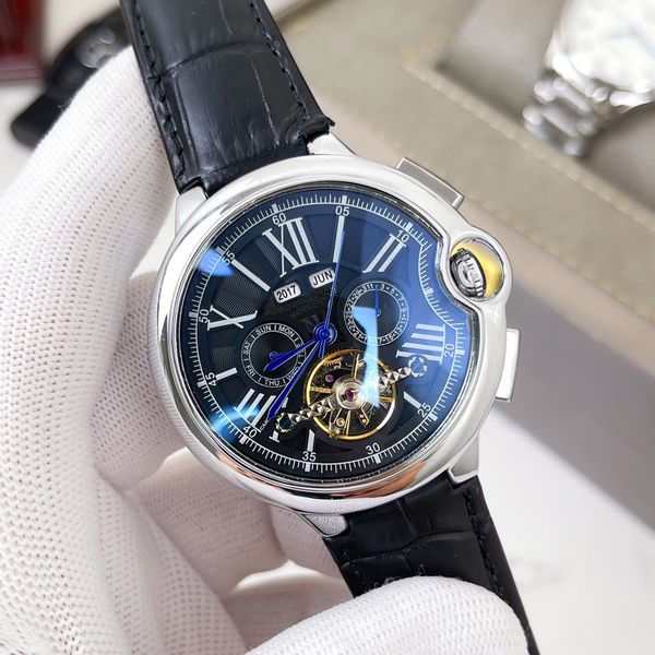 2023 new brand original business men's watch classic round case automatic machinery watch wristwatch clockrecommended watchwa watch q4, Slivery;brown
2023 new brand original business men's watch classic round case automatic machinery watch wristwatch clockrecommended watchwa watch q4, Slivery;brown