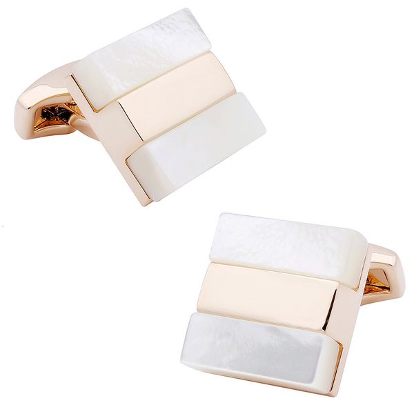 cuff links men jewelry mother of pearl cufflinks simple stone for shirt nature rose gold cuff links 230320, Silver
cuff links men jewelry mother of pearl cufflinks simple stone for shirt nature rose gold cuff links 230320, Silver