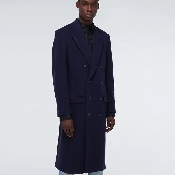 men's wool blends medium and long woolen coat 2023 autumn winter thick korean british 230320, Black
men's wool blends medium and long woolen coat 2023 autumn winter thick korean british 230320, Black