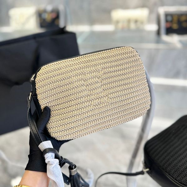 straw knitting camera bag cross body handbags shoulder shopping underarm bags women zip handbag purse pouch hand woven raffia metal letter r
straw knitting camera bag cross body handbags shoulder shopping underarm bags women zip handbag purse pouch hand woven raffia metal letter r