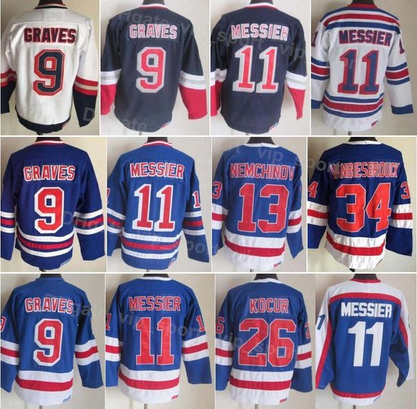 men vintage retro ice hockey 9 adam graves jersey 13 sergei nemchinov 26 joe kocur 34 john vanbiesbrouck 11 mark messier 75th anniversary st, Black;red
men vintage retro ice hockey 9 adam graves jersey 13 sergei nemchinov 26 joe kocur 34 john vanbiesbrouck 11 mark messier 75th anniversary st, Black;red