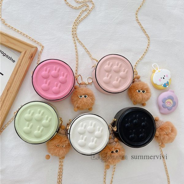 kids rabbit embossing handbags girls circular one-shoulder bags children metals chain cartoon bunny messenger bag easter purse z0998, Black
kids rabbit embossing handbags girls circular one-shoulder bags children metals chain cartoon bunny messenger bag easter purse z0998, Black