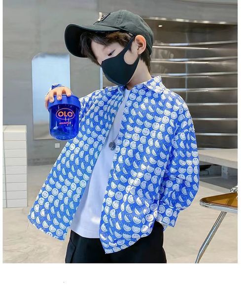 kids shirts 4-12 years old baby children's smiling face shirt long sleeve spring and autumn loose coat boys shirt boys cardigan 230321, White;black
kids shirts 4-12 years old baby children's smiling face shirt long sleeve spring and autumn loose coat boys shirt boys cardigan 230321, White;black