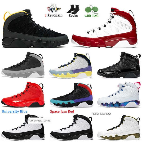 2022 new fashion women mens jumpman 9 9s basketball shoes with socks designer sneakers university gold blue chile gym red pa air jorden jord, Black
2022 new fashion women mens jumpman 9 9s basketball shoes with socks designer sneakers university gold blue chile gym red pa air jorden jord, Black