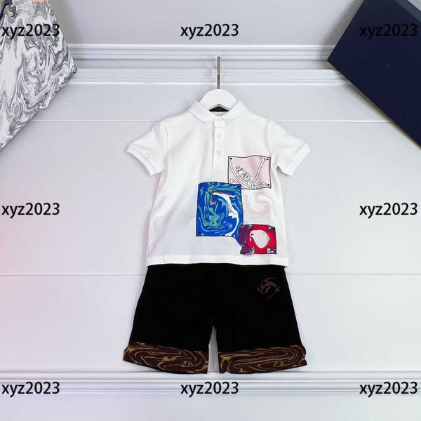 2023 baby designer clothes kids set summer suit 2-piece set t-shirt and metal button embellished shorts size 100-150 cm, White
2023 baby designer clothes kids set summer suit 2-piece set t-shirt and metal button embellished shorts size 100-150 cm, White