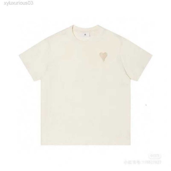 designers amis paris shirit 2023ss spring classic heart solid color big love round neck short sleeve t-shirt for men and women fs11, White;black
designers amis paris shirit 2023ss spring classic heart solid color big love round neck short sleeve t-shirt for men and women fs11, White;black