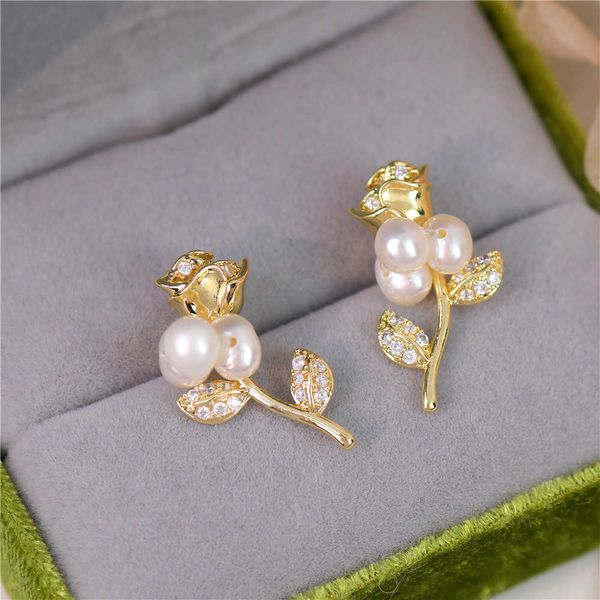 charm french vintage rose earrings 2022 autumn and winter new premium natural pearl elegant and exquisite women earring jewelry gift g230320, Golden
charm french vintage rose earrings 2022 autumn and winter new premium natural pearl elegant and exquisite women earring jewelry gift g230320, Golden