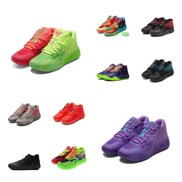 lamelo mb.01 basketball ball men's shoes.original quality. packed in original box., Black
lamelo mb.01 basketball ball men's shoes.original quality. packed in original box., Black