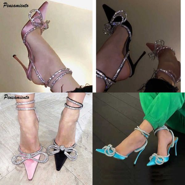 sandals runway style glitter rhinestones women pumps crystal bowknot satin summer lady shoes genuine leather high heels party prom 230316, Black
sandals runway style glitter rhinestones women pumps crystal bowknot satin summer lady shoes genuine leather high heels party prom 230316, Black