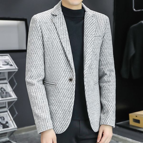 men's suits blazers blazer men's italian style premium simple elegant fashion business casual party gentleman formal fitted jacket, White;black
men's suits blazers blazer men's italian style premium simple elegant fashion business casual party gentleman formal fitted jacket, White;black