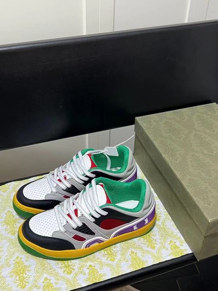 2023 men printed embossed sneakers casual shoes women skates fashion lace-up letters leather thick soles designer vintage basketball running, Black
2023 men printed embossed sneakers casual shoes women skates fashion lace-up letters leather thick soles designer vintage basketball running, Black