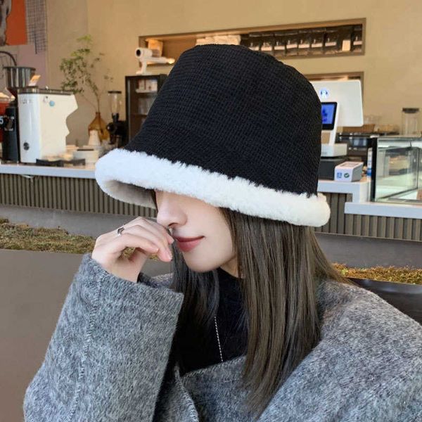 wide brim hats new fashion winter fur bucket hat for women fashion corduroy thickene plush warm fisherman's cap casual flat basin hat p, Blue;gray
wide brim hats new fashion winter fur bucket hat for women fashion corduroy thickene plush warm fisherman's cap casual flat basin hat p, Blue;gray