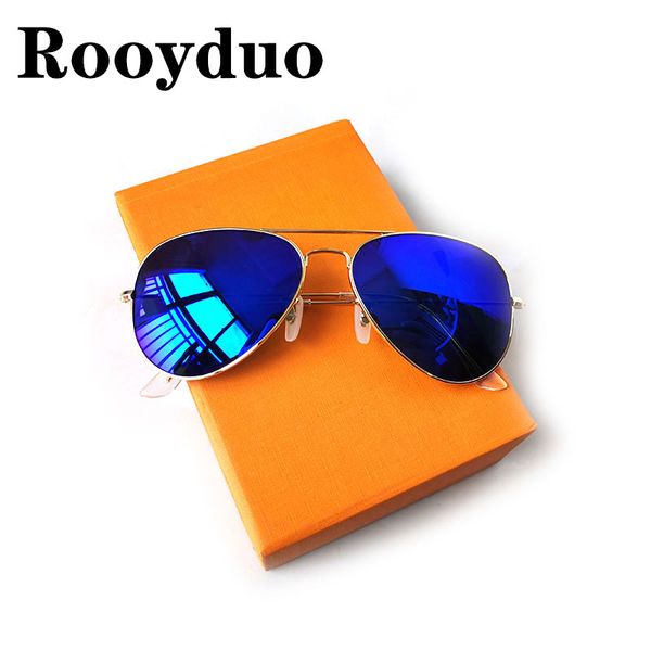 rooyduo classic 58mm metal frame men sun glasses brand retro women mirror sunglasses pilot luxury designer eyewear uv protection spectacle g, White;black
rooyduo classic 58mm metal frame men sun glasses brand retro women mirror sunglasses pilot luxury designer eyewear uv protection spectacle g, White;black