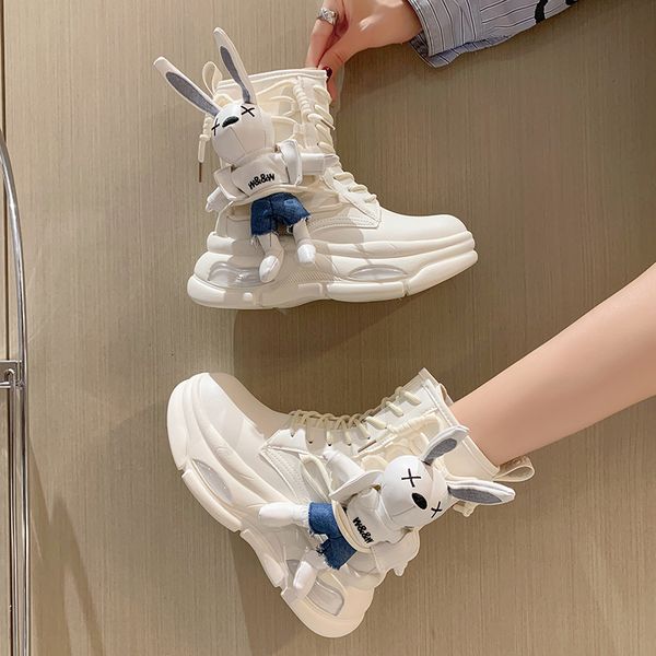 dress shoes ankle boots for women winter high sneakers with rabbit doll storm boot waterproof textile pu leather warm plush lining 230321, Black
dress shoes ankle boots for women winter high sneakers with rabbit doll storm boot waterproof textile pu leather warm plush lining 230321, Black