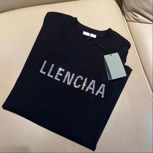 brand new womens high end paris t shirt r luxury balencigag cotton large harajuku round neck rhinestone mens t shirt 3xl 4xl 2d76, White
brand new womens high end paris t shirt r luxury balencigag cotton large harajuku round neck rhinestone mens t shirt 3xl 4xl 2d76, White