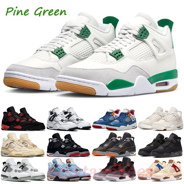 with box 4s men basketball shoes pine green red thunder violet ore pn dust midnight navy mens women designer sneakers jumpman
with box 4s men basketball shoes pine green red thunder violet ore pn dust midnight navy mens women designer sneakers jumpman