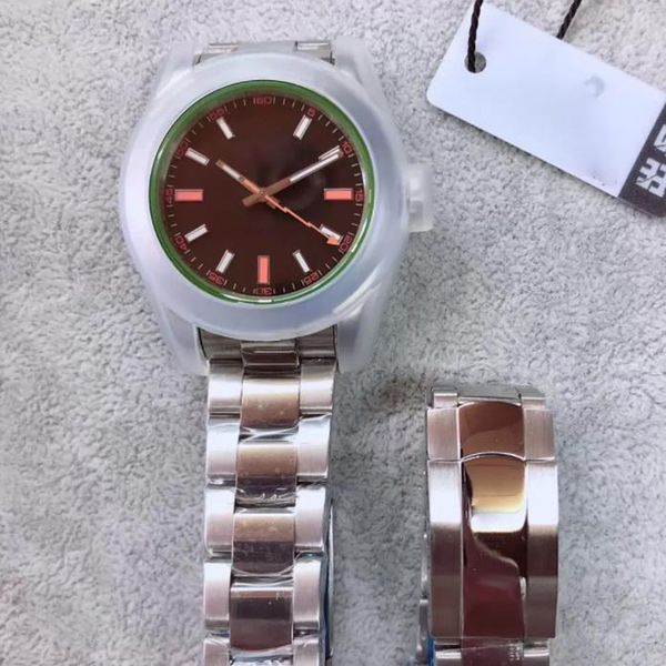 waterproof watch automatic 2813 movement 39mm sapphire glass men watches stainless steel bracelet black dial mens wristwatches, Slivery;brown
waterproof watch automatic 2813 movement 39mm sapphire glass men watches stainless steel bracelet black dial mens wristwatches, Slivery;brown
