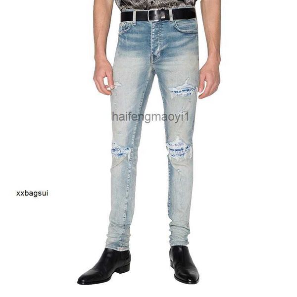 designer jeans generation jeans spring and summer light blue distressed cashew nut flower patch cloth slim fit small foot men's long
designer jeans generation jeans spring and summer light blue distressed cashew nut flower patch cloth slim fit small foot men's long