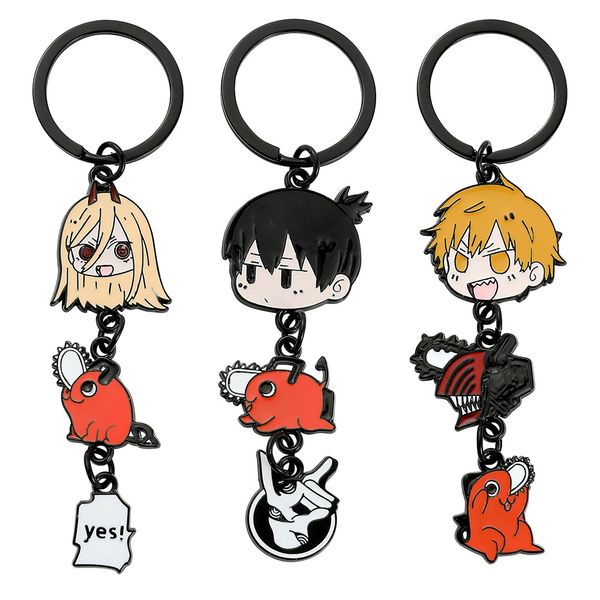 the new electric saw man jewelry pendant pochita key chain animation around chainsaw man, Blue
the new electric saw man jewelry pendant pochita key chain animation around chainsaw man, Blue