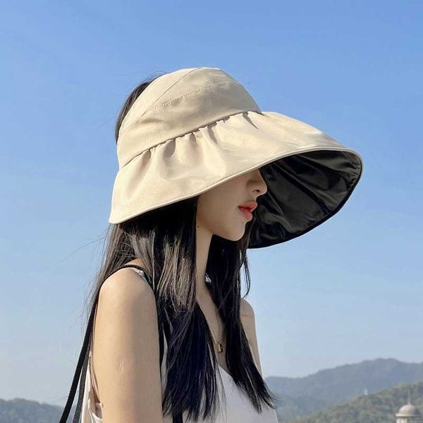 wide brim hats summer empty wide brim sun hat for women anti uv sunscreen bucket hat female sun protection outdoor beach cap aa230321, Blue;gray
wide brim hats summer empty wide brim sun hat for women anti uv sunscreen bucket hat female sun protection outdoor beach cap aa230321, Blue;gray