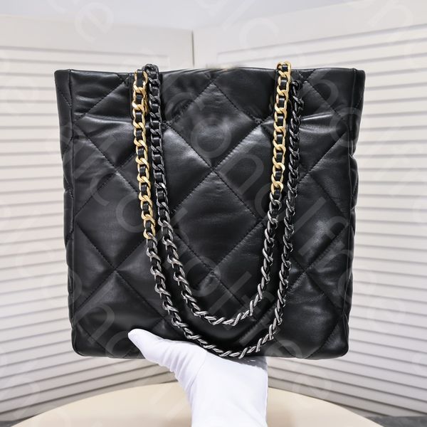 22b designer woman 19 bag fashion tote luxurys large capacity lambskin shopping bag classic diamond pattern shoulder bag gold silver mixed m
22b designer woman 19 bag fashion tote luxurys large capacity lambskin shopping bag classic diamond pattern shoulder bag gold silver mixed m