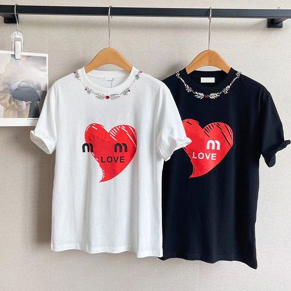 mens designer t shirt striped great love sweatshirt miumiu womens tshirt summer trend round neck short sleeve casual shirts high street tee, Black;brown
mens designer t shirt striped great love sweatshirt miumiu womens tshirt summer trend round neck short sleeve casual shirts high street tee, Black;brown