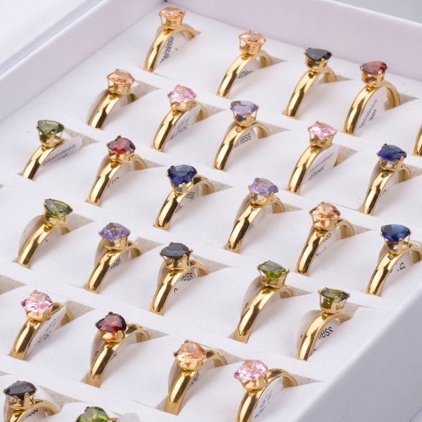 wedding rings 36pcs lot fashion stainless steel zircon heart love for women mix style engagement jewelry 230321, Slivery;golden
wedding rings 36pcs lot fashion stainless steel zircon heart love for women mix style engagement jewelry 230321, Slivery;golden