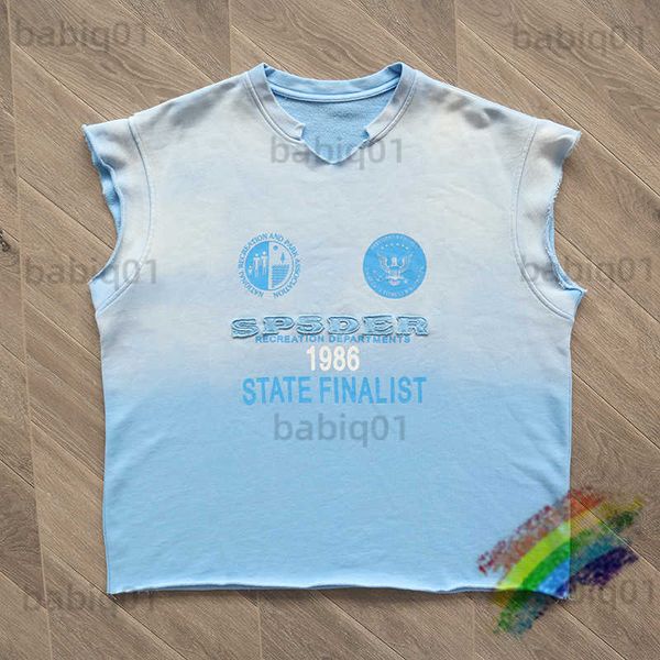 men's t-shirts tie-dyed sp5der 555555 cut sleeveless t shirt men women 1 1 blue black oversized young thug t-shirt spiderweb tees t2303, White;black
men's t-shirts tie-dyed sp5der 555555 cut sleeveless t shirt men women 1 1 blue black oversized young thug t-shirt spiderweb tees t2303, White;black