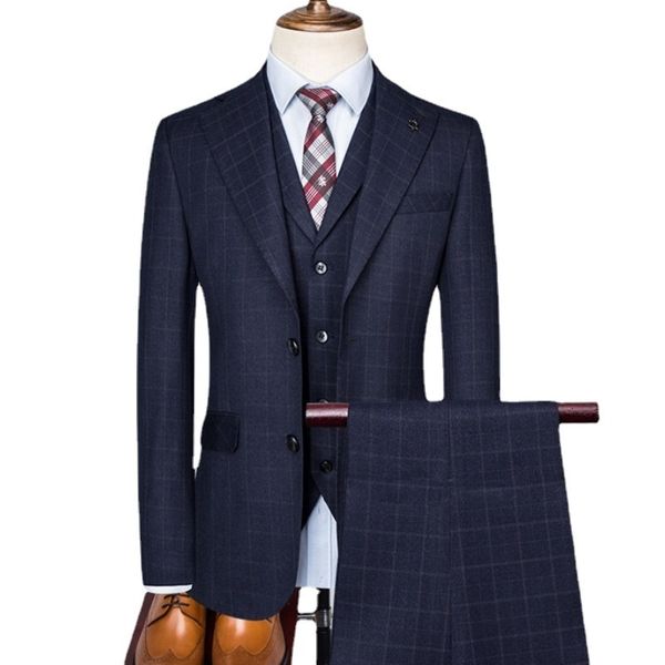 men's suits blazers jacketvestpantsmen 3 pcs set suit autumn winter plaid slim fit business formal casual suits office party prom weddi, White;black
men's suits blazers jacketvestpantsmen 3 pcs set suit autumn winter plaid slim fit business formal casual suits office party prom weddi, White;black