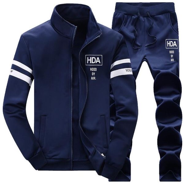 men's tracksuits polyester sweatshirt sporting fleece gyms spring jacket pants sportswear, Gray
men's tracksuits polyester sweatshirt sporting fleece gyms spring jacket pants sportswear, Gray