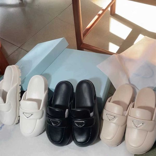 2023 designer soft padded nappa sandals pillow slippers sandals mules summer flat leather heels sandals women fashion soft platformslides tr, Black
2023 designer soft padded nappa sandals pillow slippers sandals mules summer flat leather heels sandals women fashion soft platformslides tr, Black