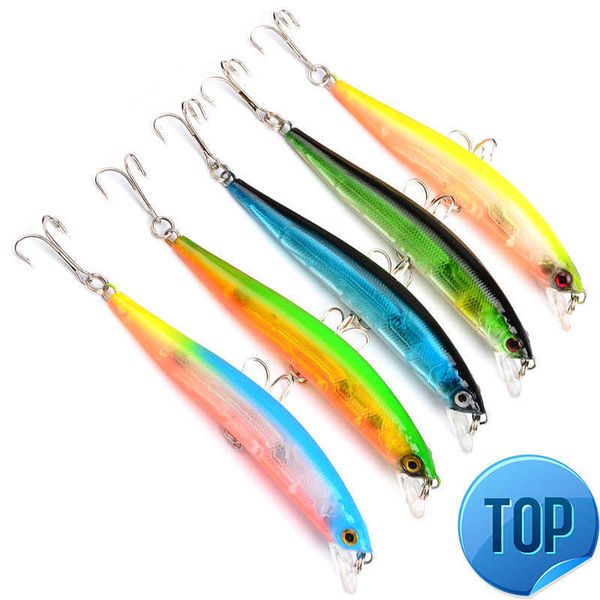 1 pcs 10cm 8.37g lifelike floating japan hard bait minnow fishing lure tight wobbler jerk bait treble hooks plastic isca fish
1 pcs 10cm 8.37g lifelike floating japan hard bait minnow fishing lure tight wobbler jerk bait treble hooks plastic isca fish