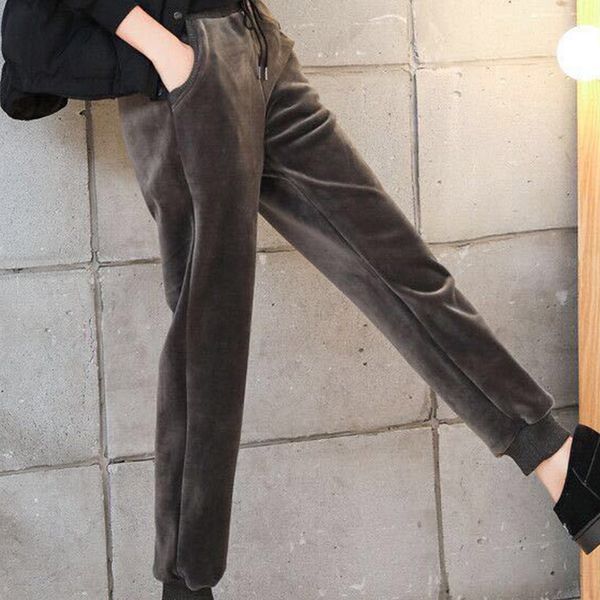 women's pants velvet harem autumn high waist loose straight leg winter thick trousers fashion vintage casual jogging 230322, Black;white
women's pants velvet harem autumn high waist loose straight leg winter thick trousers fashion vintage casual jogging 230322, Black;white